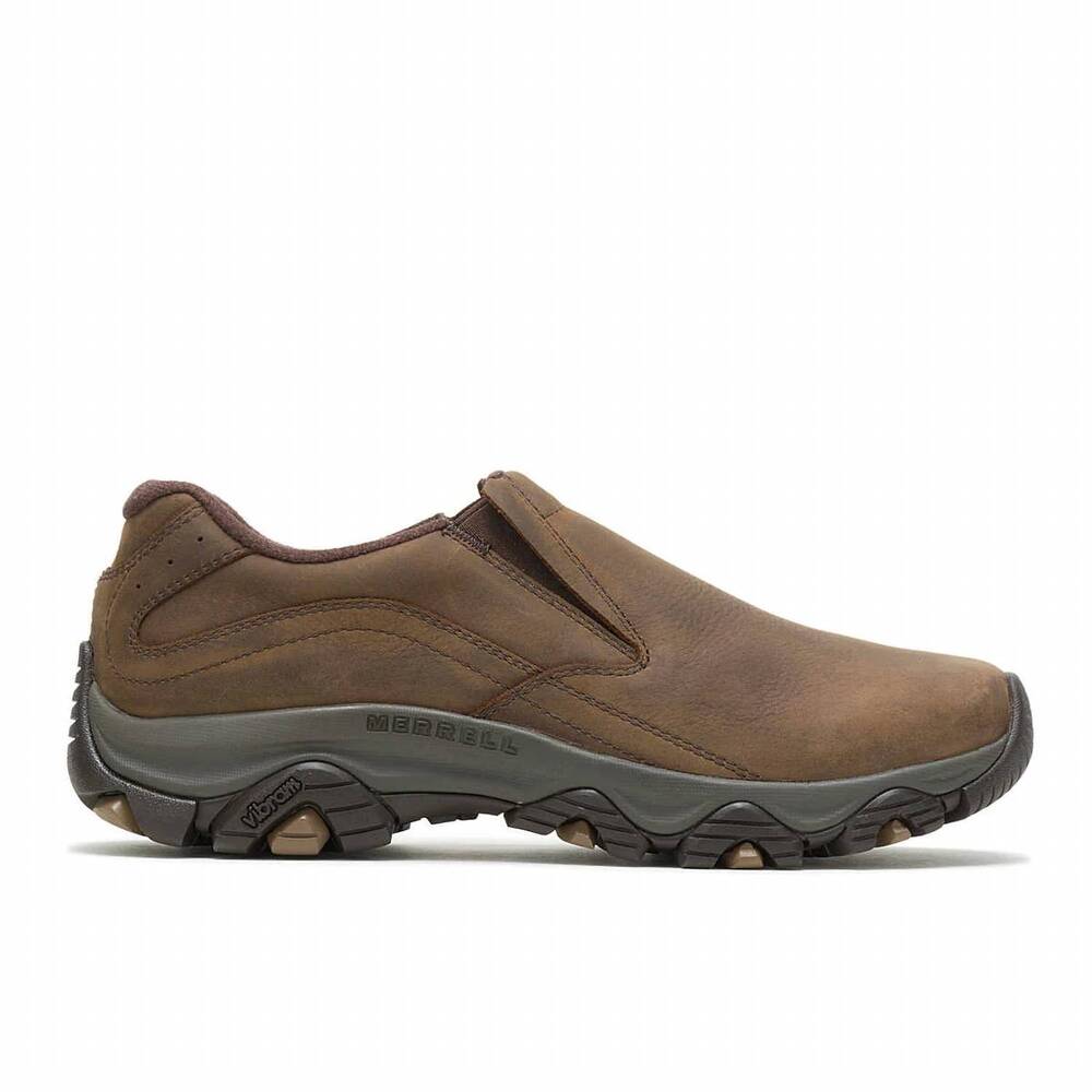 NEW MERRELL men's moab adventure 3 moccasin shoes in earth
